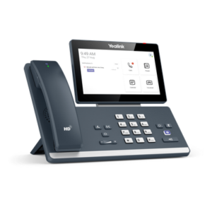 YEALINK MP58-WH-E2-TEAMS – Teléfono IP Empresarial / Pantalla Táctil 7 Pulgadas / Bluetooth 5.2 / Wi-Fi Dual Band / PoE / Microsoft Teams Nativo