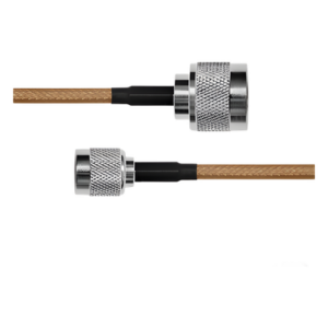 EPCOM INDUSTRIAL SN-142-TNCI-100 – Cable coaxial RG142 / Conector N macho a TNC macho inverso / 100 cm (3.28 ft)