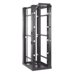 HOFFMAN E4SDR19FM45U – Rack Sísmico 4 Postes / 19 in / 45U / 2.19 m (7.2 ft) / 2,500 lb (1,134 kg) / NEBS Z4 / OSHPD