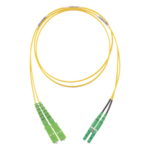 PANDUIT F92ERANB1SNM002 – Jumper de Fibra Óptica / Monomodo OS2 9/125 / SC/APC-LC/APC Duplex / OFNR Riser / LSZH / 2 m (6.56 pies)
