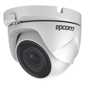 EPCOM PROFESSIONAL E8-TURBO-G2W – Cámara Turret TURBOHD / 2 Megapixel 1080p / Gran Angular 103° / IR EXIR 20 m (65.6 ft) / IP66 / Multiformato TVI-AHD-CVI-CVBS / Metal