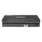 EPCOM PROAUDIO EPC-SWC41A – Switch HDMI 4x1 / 8K@60Hz 4:2:0 / 48 Gbps / ARC/eARC / Extracción de Audio Óptico y Analógico / Control CEC / Gestión EDID / USB-C Firmware