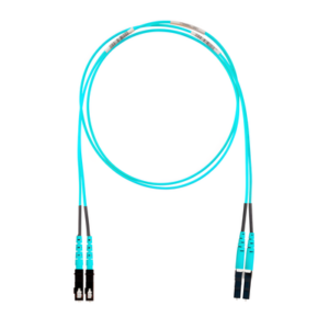 PANDUIT FZ2ELLNSNSNM006 – Jumper de Fibra Óptica / Multimodo OM4 50/125 / LC-SC Dúplex / LSZH / Aqua / 6 m (19.69 ft)