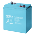 EPCOM POWERLINE PL2256EV – Batería de Ciclo Profundo AGM-VRLA / 6 VCC / 225 Ah / 1035 A CCA / 2250 A Descarga Máxima / Terminal F22/F14