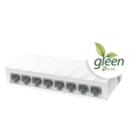 TP-LINK LS1008 – Switch no administrado / 8 puertos 10/100Mbps / Fanless / 4.9 x 1.9 x 0.9 in
