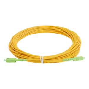 LINKEDPRO BY EPCOM LPSM3SCASCAS15 – Jumper de Fibra Óptica / SC/APC a SC/APC / Monomodo OS2 / 15 m (49.21 ft) / Simplex / 3 mm