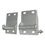 ACCESSPRO AC-BOTTOM-X – Soportes Inferiores para Puerta de Garage / Acero Reforzado / Capacidad 500 kg / Par Izquierdo y Derecho / Acabado Anticorrosión
