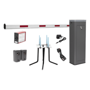 ACCESSPRO KIT-XBS-3L – Barrera Vehicular Izquierda / Brazo 5.5 m (18 ft) / Encoder / 150 Ciclos/Hora / 110V / Semi-Intensiva / -20 °C a 50 °C