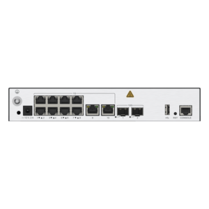 HUAWEI AC650-128AP – Controladora de Puntos de Acceso / 10 puertos 10/100/1000 Mbps / 2 puertos 10GE SFP+ / Hotspot 2.0 / Roaming Capa 2 y 3 / Rendimiento 10 Gbps / Soporta 128 APs / Hasta 1024 Clientes