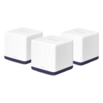 Mercusys H50G3PACK – Sistema Mesh Wi-Fi / Doble Banda AC1900 / 3 Puertos Gigabit / Roaming Continuo / Beamforming / Control por App