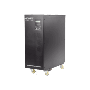 EPCOM POWERLINE EPI-5000-192 – Inversor / Cargador para sistemas tipo isla de 192Vcc/120VCA de 5000W onda sinusoidal pura con controlador MPPT. Administre una fuente fotovoltaica, la red eléctrica y recargue su banco de baterías y su consumo sin problemas.