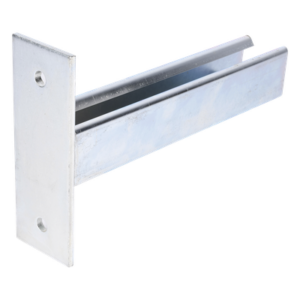 CHAROFIL MG-MS-112EZ – Ménsula Unicanal, 200mm, con acabado Electro Zinc