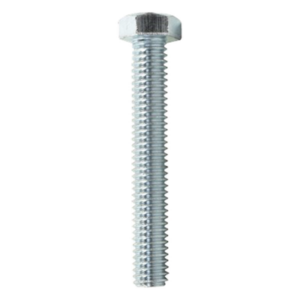 CHAROFIL CH-TCH-9-63 – Tornillo cabeza hexagonal / 3/8" x 2 1/2" (9.5 mm x 63.5 mm) / Acero alta resistencia / Rosca métrica / Acabado galvanizado anticorrosión
