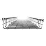 CHAROFIL MG-50-434EZ – Charola Tipo Malla / Ancho 250 mm (9.8 in) / Peralte 66 mm / Tramo 3 m (9.8 ft) / Electro Zinc 15-20 micras / Capacidad 263 Cables Cat6
