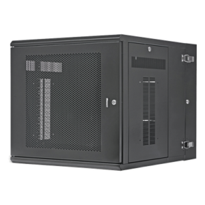 PANDUIT PZWMC1230P – Gabinete de Montaje en Pared / 19in EIA / 12 UR / 762mm (2.5ft) Profundidad / Puerta Perforada / Acero / 113.4kg Capacidad