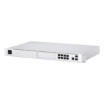 UBIQUITI UDM-PRO – Gateway UniFi / 8 Puertos Gigabit / 2 Puertos 10G SFP+ / Rack 1U / NVR con Bahía HDD / IDS-IPS 3.5 Gbps