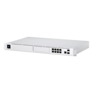 UBIQUITI UDM-PRO – Gateway UniFi / 8 Puertos Gigabit / 2 Puertos 10G SFP+ / Rack 1U / NVR con Bahía HDD / IDS-IPS 3.5 Gbps