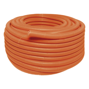 SURTEK SYS136853 – Tubo Conduit Corrugado HDPE / 3/4" x 50 m / Resistencia Aislamiento >100 MΩ / Norma NMX-J-542-ANCE-2006 / Con Guía / Resistente a Intemperie