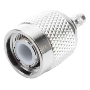 RF INDUSTRIES,LTD RFT-1202-3 – Conector TNC Macho / Anillo plegable / RG-174/U, Belden 8216 / Cuerpo bronce niquelado / Contacto oro
