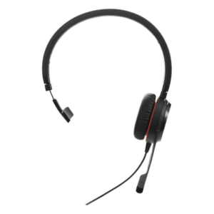 JABRA EVOLVE-30-MONO-UC – Jabra Evolve 30 Mono con conexión USB / 3.5mm, micrófono con cancelación de ruido y controlador en el cable con botones e indicadores LED (5393-829-309)