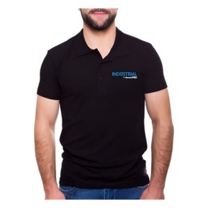 AccessPRO PLAAPBS – Playera Polo / Algodón 100% / Talla Chica / Negro / Cuello Elástico