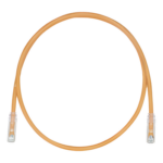 PANDUIT UTP28CH1OR – Cable de Parcheo / UTP Cat5e / 28AWG / 0.30 m (1 pie) / LSZH / Naranja