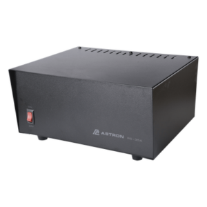 ASTRON RS-35A – Fuente de Poder Lineal / 13.8 Vcc 35 A / Regulación Electrónica / Disipador Térmico / 115 VCA / 5.67 x 11.07 x 10.98 in