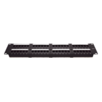 LINKEDPRO BY EPCOM LP-PP-608 – Panel de Parcheo de Impacto / 48 Puertos / Cat6 / 2U / 19 Pulgadas (48.26 cm) / T568A/T568B