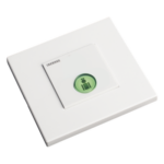 IBERNEX NX0195G – Botón Cancelador de Llamada Iluminado / Contacto Normalmente Abierto / Instalación Empotrada 60 mm / 12 V / 44 mm
