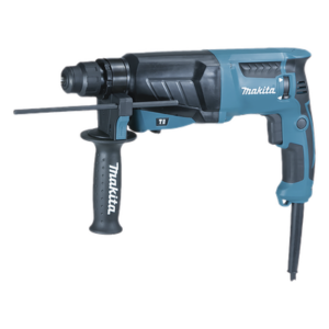 MAKITA HR2630J – Rotomartillo SDS-PLUS / 1" (26 mm) / 800 W / 0-1200 RPM / 0-4600 IPM / 3 Modos de Operación / Mango Antivibración