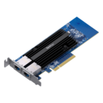 SYNOLOGY E10G30-T2 – Adaptador de Red / Doble Puerto 10 GbE / PCIe 3.0 x8 / Link Aggregation / Jumbo Frame 9KB