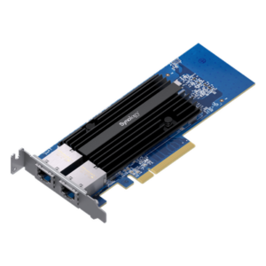 SYNOLOGY E10G30-T2 – Adaptador de Red / Doble Puerto 10 GbE / PCIe 3.0 x8 / Link Aggregation / Jumbo Frame 9KB
