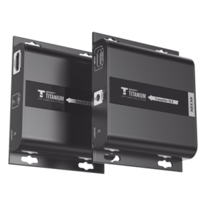EPCOM TITANIUM TT-683-4.0 – Kit Extensor HDMI para distancias de 120 metros / Resolución 4K @ 30Hz / Cat 6 / Soporta conexión Uno a Uno y Uno a Muchos / Soporta hasta 253 Rx / Baja Latencia / Uso 24/7 / Soporta HDbitT / Compatible con Switch Gigabit