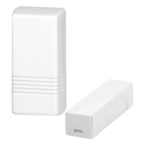 HONEYWELL HOME RESIDEO 5816WH – Transmisor Inalámbrico de Contacto Magnético / Doble Zona Integrada / Loop Cableado hasta 91 cm (3 ft) / RF Supervisada / Batería CR123A / Compatible Serie 5800