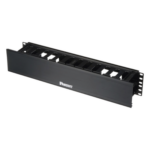 PANDUIT WMPHF2E – Organizador de Cables Horizontal / 2UR / 19in / Frontal con Tapa Extendida / ABS