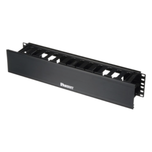 PANDUIT WMPHF2E – Organizador de Cables Horizontal / 2UR / 19in / Frontal con Tapa Extendida / ABS