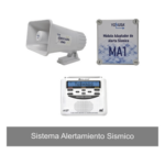 YONUSA YKIT-SISMICO – Kit de Alertamiento Sísmico / Radio Meteorológico 7 Canales / Audio 30W / 120 dB / 13.5VDC 2A / 20x13.5x23 cm