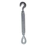 SYSCOM TOWERS TEN5/8X9OGJ – Tensor Ojo-Gancho / Acero Forjado / Galvanizado en Caliente / Carga 2250 lbs / Carrera 9 in