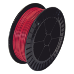 SAFE FIRE DETECTION INC. TC-155G-500 – Cable Detector de Calor Lineal / Temperatura Fija 68°C / 152 m (499 ft) / Nylon Rojo Exterior / Conductores Tri-metálicos / Guía Acerada