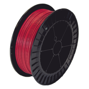 SAFE FIRE DETECTION INC. TC-155G-500 – Cable Detector de Calor Lineal / Temperatura Fija 68°C / 152 m (499 ft) / Nylon Rojo Exterior / Conductores Tri-metálicos / Guía Acerada