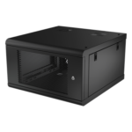 LINKEDPRO SR-1906-GN2P – Gabinete de Pared / 6U Rack 19 in / 635mm Profundidad (2.08 ft) / Acero Calibre 18 / Carga 100 kg / Puerta Perforada
