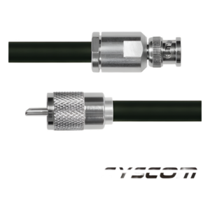 EPCOM INDUSTRIAL SBNC-214-UHF-110 – Cable Coaxial RG-214/U / 110 cm (3.61 ft) / BNC Macho a UHF Macho (PL-259) / 50 Ohms
