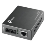 TP-LINK MC110CS – Convertidor de Medios / Fibra Óptica Monomodo / 1 Puerto RJ45 10/100 Mbps / Puerto SC 100 Mbps / Alcance 20 km (65,616.8 ft) / Plug and Play