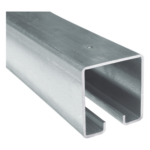 COMUNELLO 1020-0583-001 – Riel Monorriel / Acero Galvanizado / 3.05 m (10 pies) / Carga 450 lbs / Canaleta U