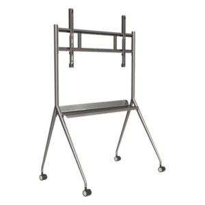 HIKVISION DS-D5ABKY2-B – Soporte de Piso Móvil / Pantallas 86" y 98" / VESA 400x200 a 600x400 / Carga 135 kg / Estructura Metálica