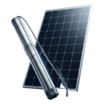 GRUNDFOS 6SQF3KIT – Kit de Bombeo Solar / Bomba Sumergible / 4 Paneles Solares LR772HVH645M / Inclinación 20° / Orientación Sur / Hemisferio Norte