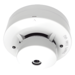 HIKVISION DS-PDSMK-4BAR – Detector de Humo Fotoeléctrico / No Direccionable de 4 Hilos / LED 360° / DC 12 V / Buzzer Integrado / Algoritmos de Discriminación Avanzada