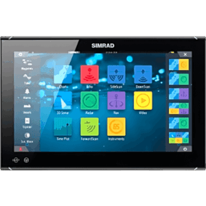 SIMRAD 151-10664-001 – Pantalla Multifuncional / 16 Pulgadas / Full HD Ultra Brillante / Procesador Seis Núcleos / Pantalla Dividida 6 Paneles / NMEA 2000 / Bisel Incluido