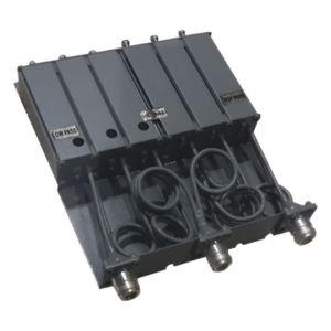 EPCOM INDUSTRIAL SYS-1533-3N – Duplexer / VHF 160-174 MHz / 6 Cavidades / 50 W / 5 MHz Separación / 80 dB Aislamiento TX-RX / Conector N Hembra