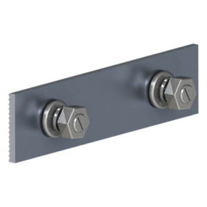 EPCOM POWERLINE EPL-SCNT-01-AL – Conector de empalme / Aluminio anodizado / Riel 21 / Diseño compacto